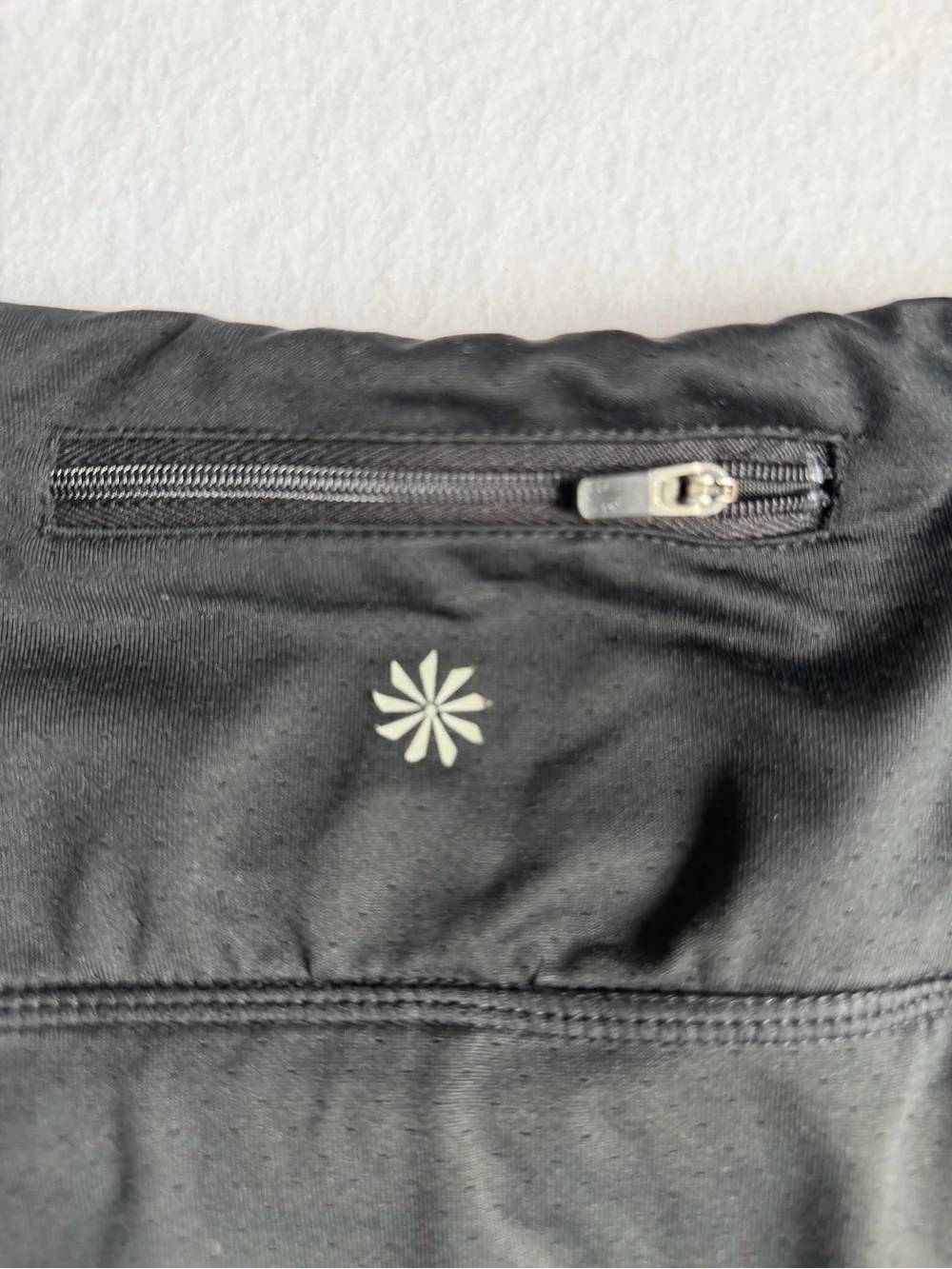 Athleta black reflective